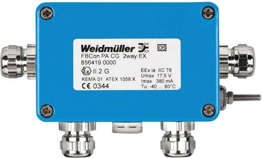 Standardverteiler für den Ex-Bereich EEx(ia) 2-fach Verteiler EEx IP