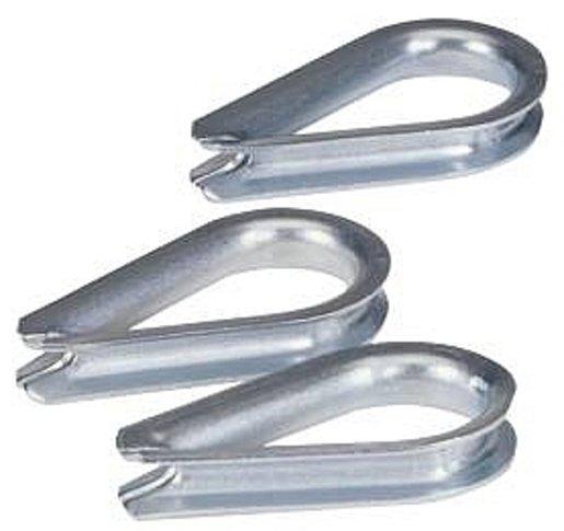 Seil Kausche Nenngröße D4 nach DIN 65457 - Zubehör Seilzugschalter