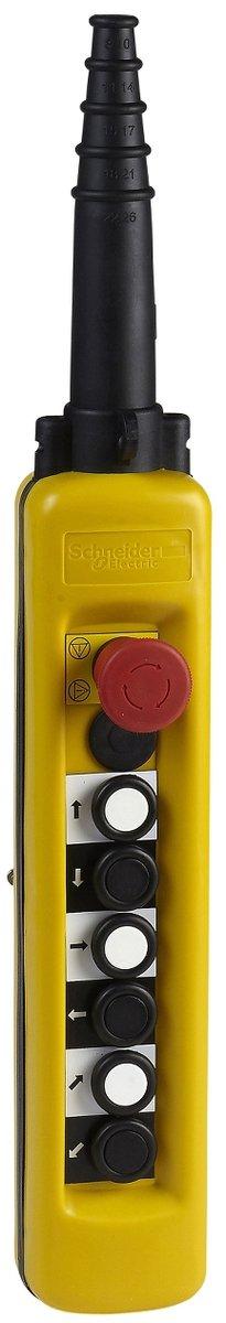 Hängetaster XAC-A 6 Drucktaster 1 Not-Halt/Not-Aus-Taster