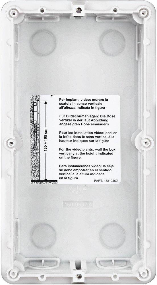 Unterputzkasten für 2 Module