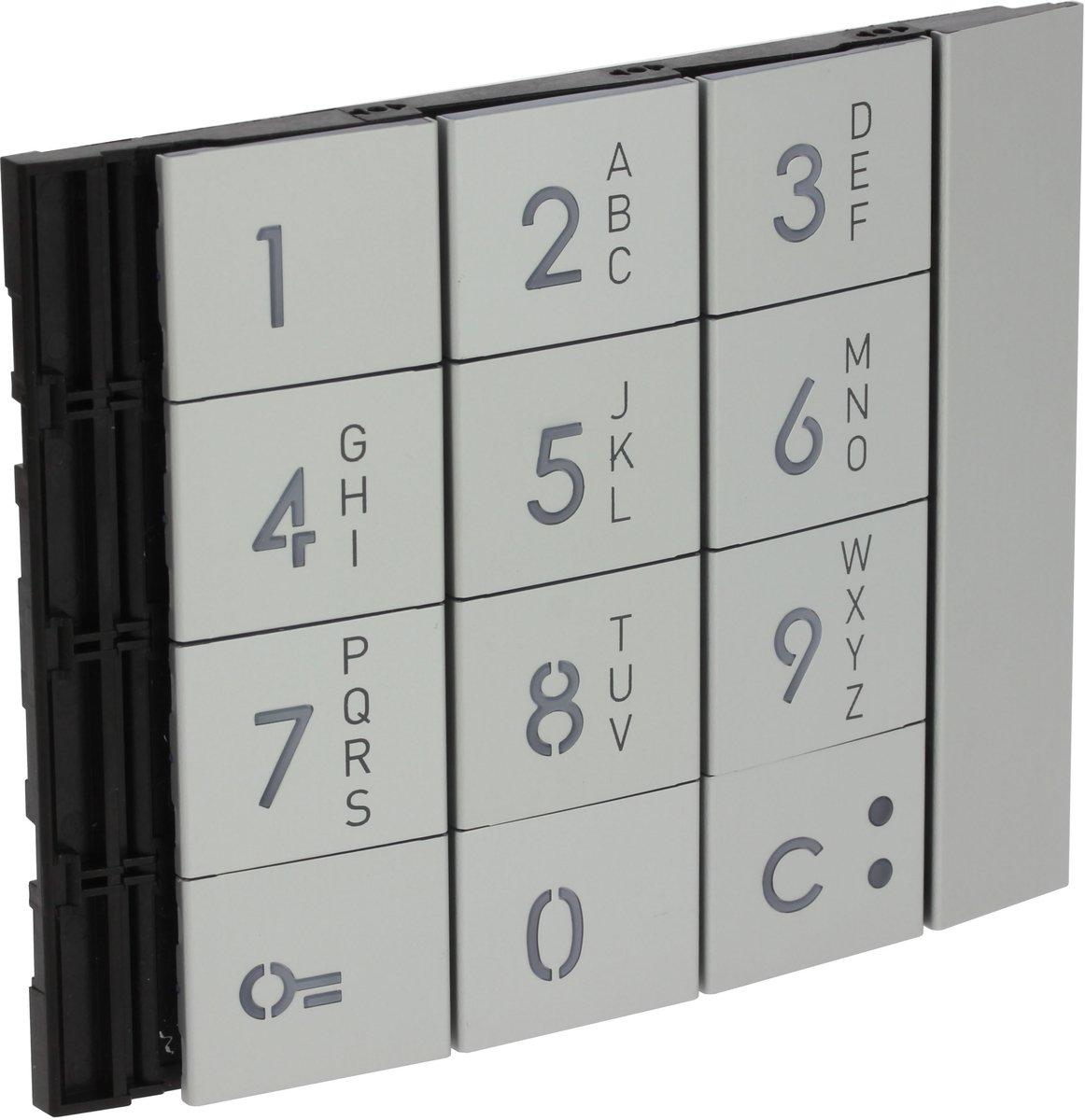 Frontblende Zehnertastatur Allmetall