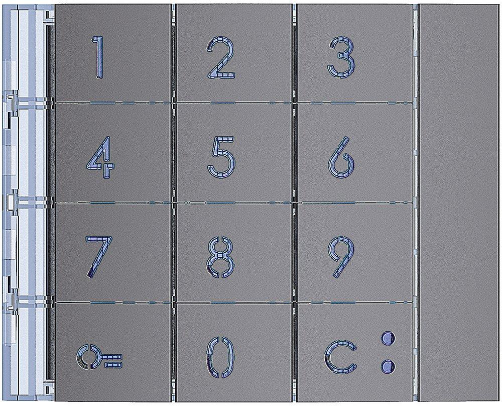 Frontblende Zehnertastatur Allstreet