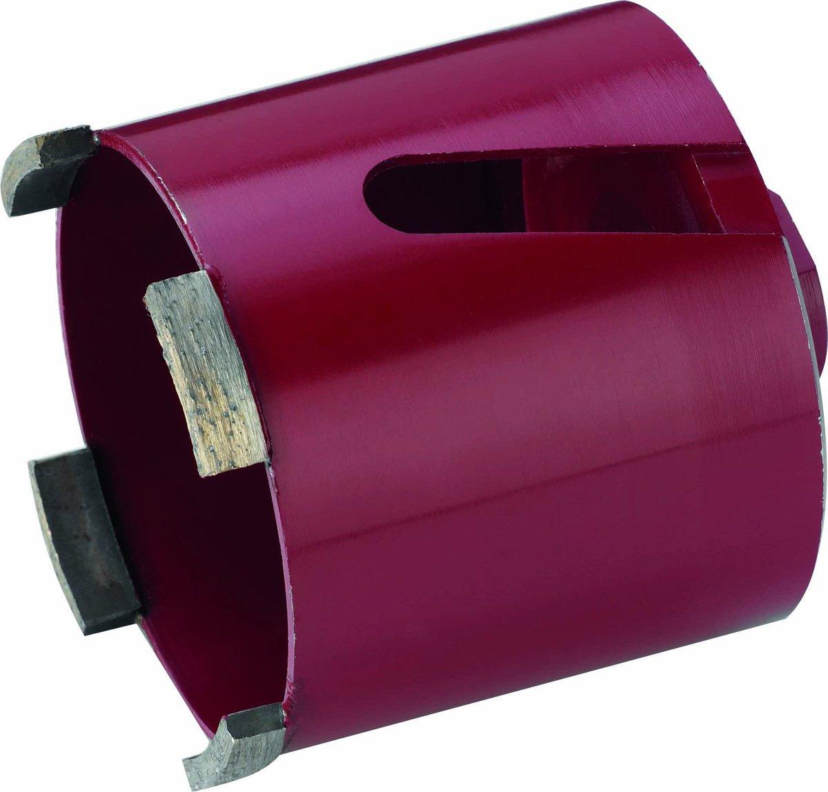Diamant Bohrkrone 65 Rot 82 mm Durchmesser