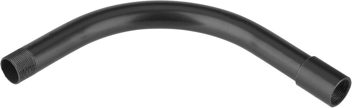 Gewindebogen Stahlrohr Außen Ø 32mm lackiert schwarz