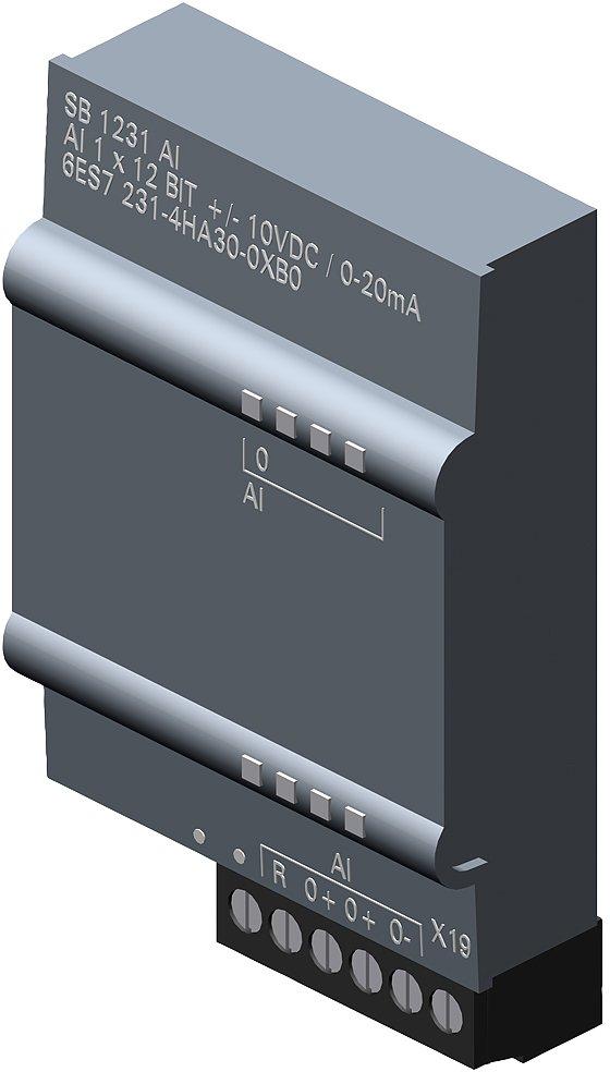 S7-1200 Signalboard SB 1231 - analoger Eingang +/-10VDC od. 0-20 mA