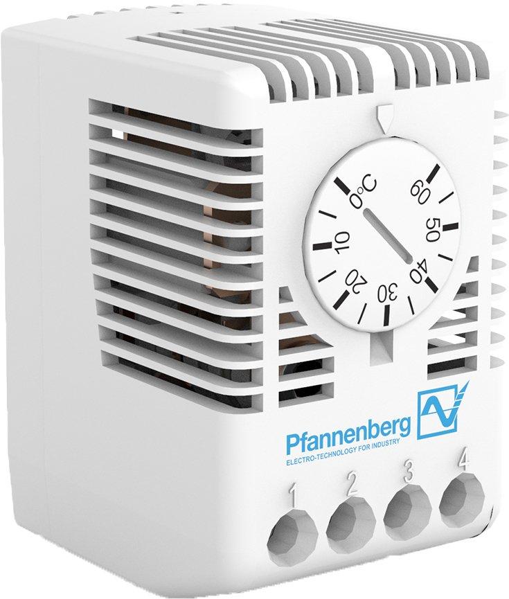 Thermostat mit Wechselkontakt für Schaltschrankheizungen