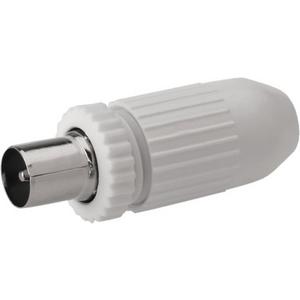 Koaxstecker schraubbar KOS 3 N gerade