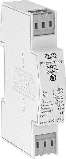 Blitzbarriere mit HF-Anwendungen 24V AC