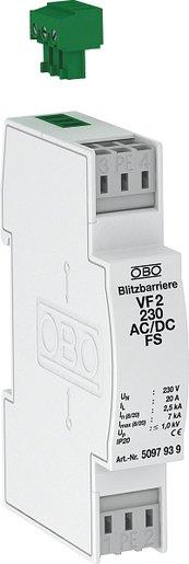 Blitzbarriere mit Fernsignalisierung 230V AC
