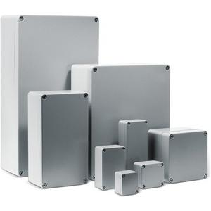 Klemmengehäuse Alu-Druckguß RAL7001 silbergrau IP65 330 x 230 x 180 mm