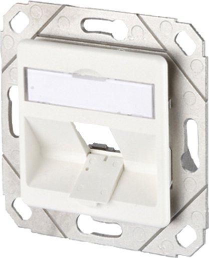 Modul Anschlussdose UPk 1 Port unbestückt reinweiß