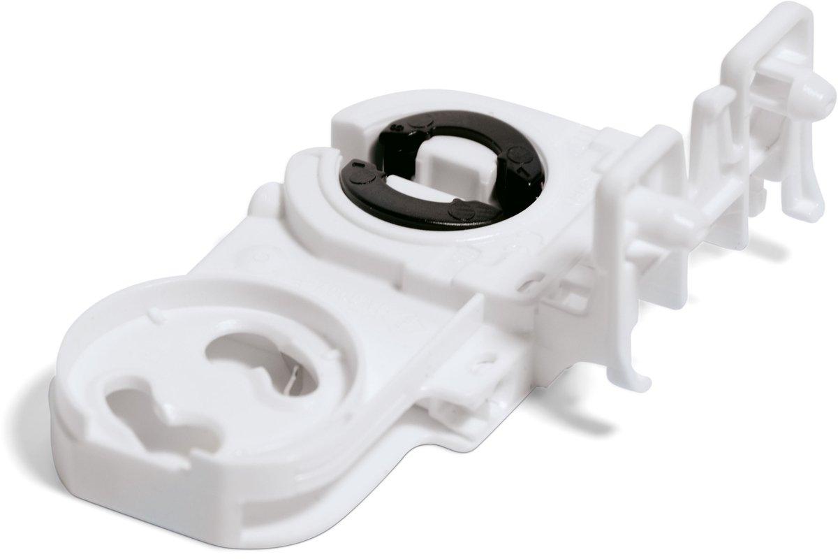 G13 Einsteckfassung mit Starterfassung schraublose Befestigung Wandicke 0,6-1mm