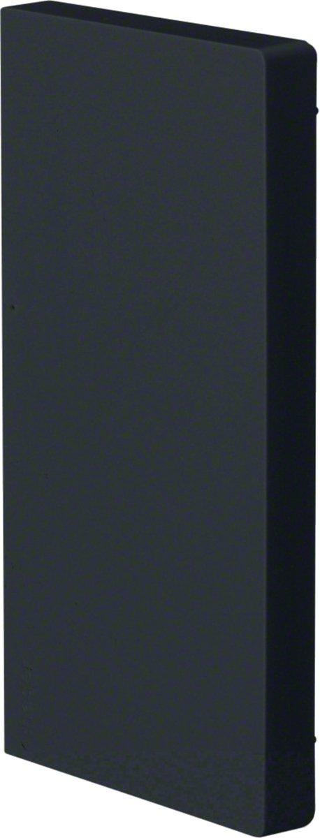 Endplatte für LF 65x130mm grafitschwarz