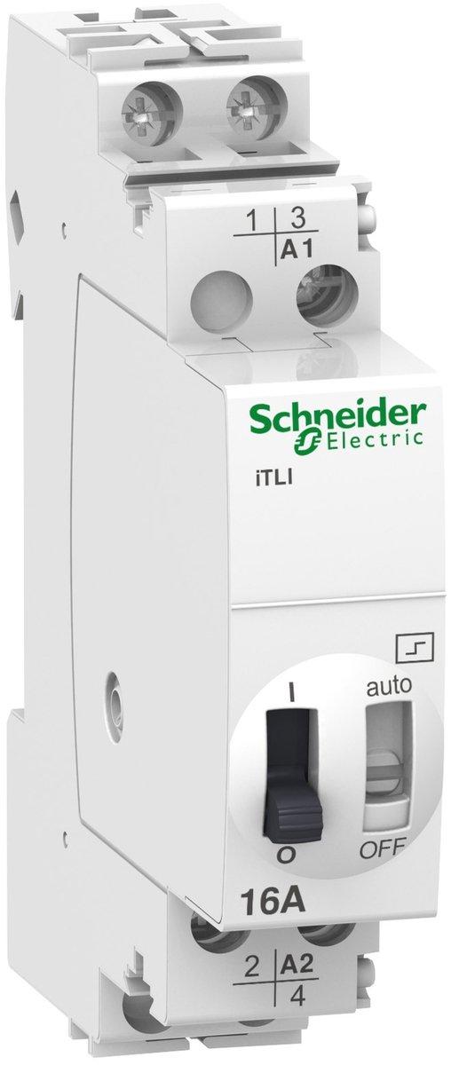 Fernschalter iTLI 2p 1S+1Ö 16A Spule 110 VDC 230-240 VAC 50/60Hz