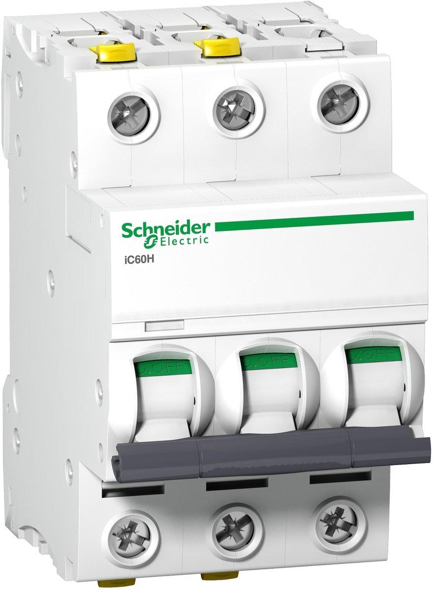 LS-Schalter iC60H 3P 10A C Charakteristik