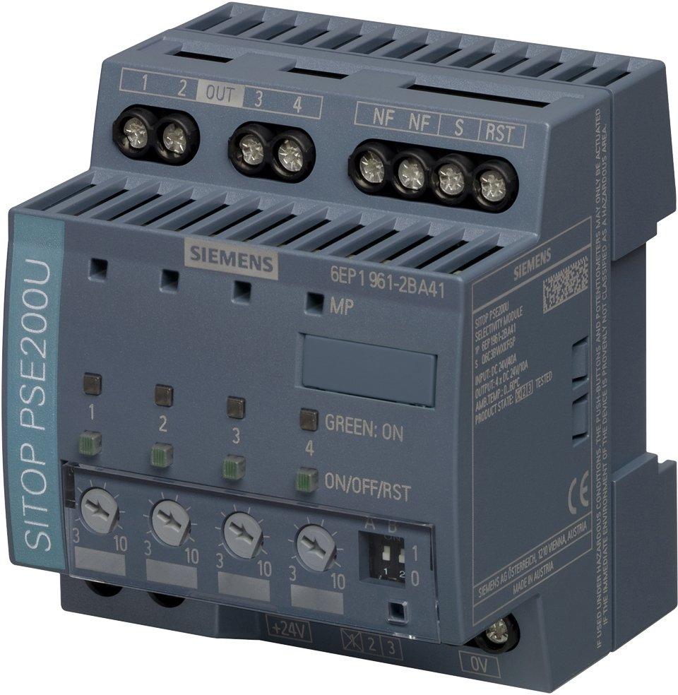 SITOP Selektivitätsmodul 4-kanalig DC 24V