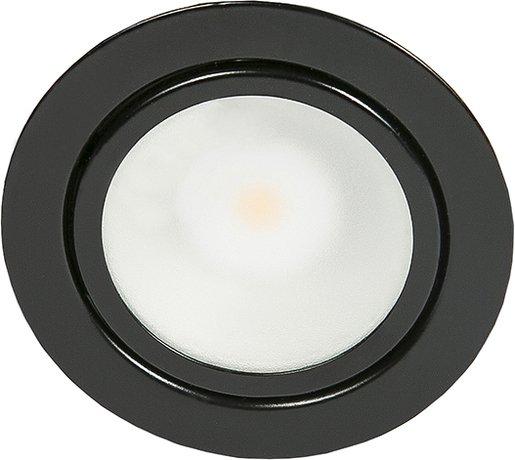 LED Möbeleinbaustrahler N 5020 COB LED schwarz 3,3W warmweiß