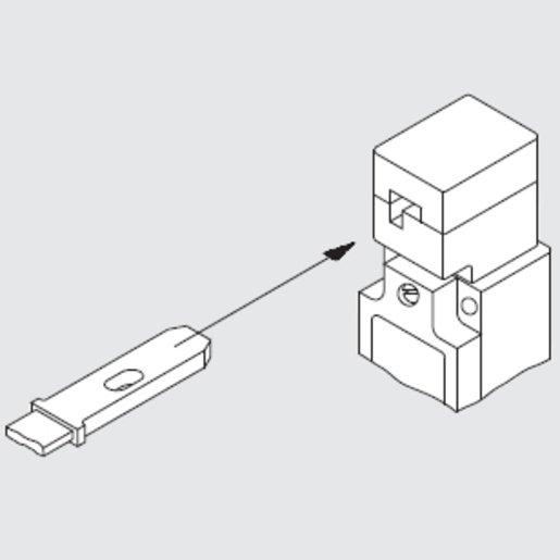 Betätiger gerade für die Serien NZ.VZ und TZ