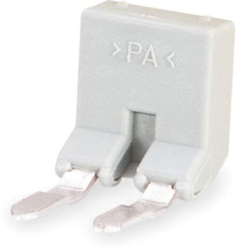 Einlegebrücke 2 polig grau