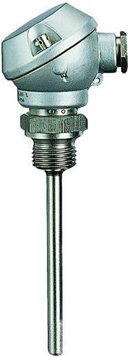 Einschraub-Wdst. Thermometer J Kopf -50 - 400°C Pt100 L = 150mm G 1/2