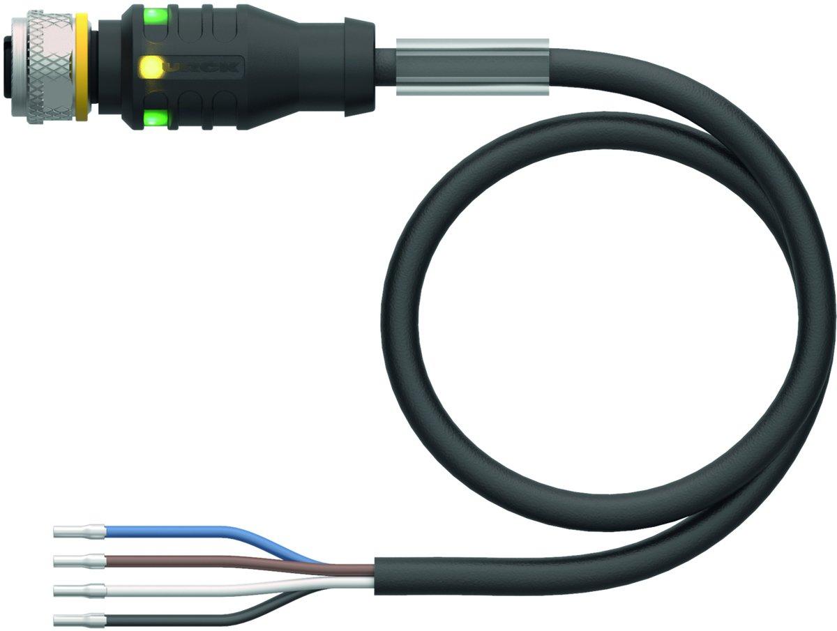 PUR - Anschlussleitung 4-polig 10m Kabel M12