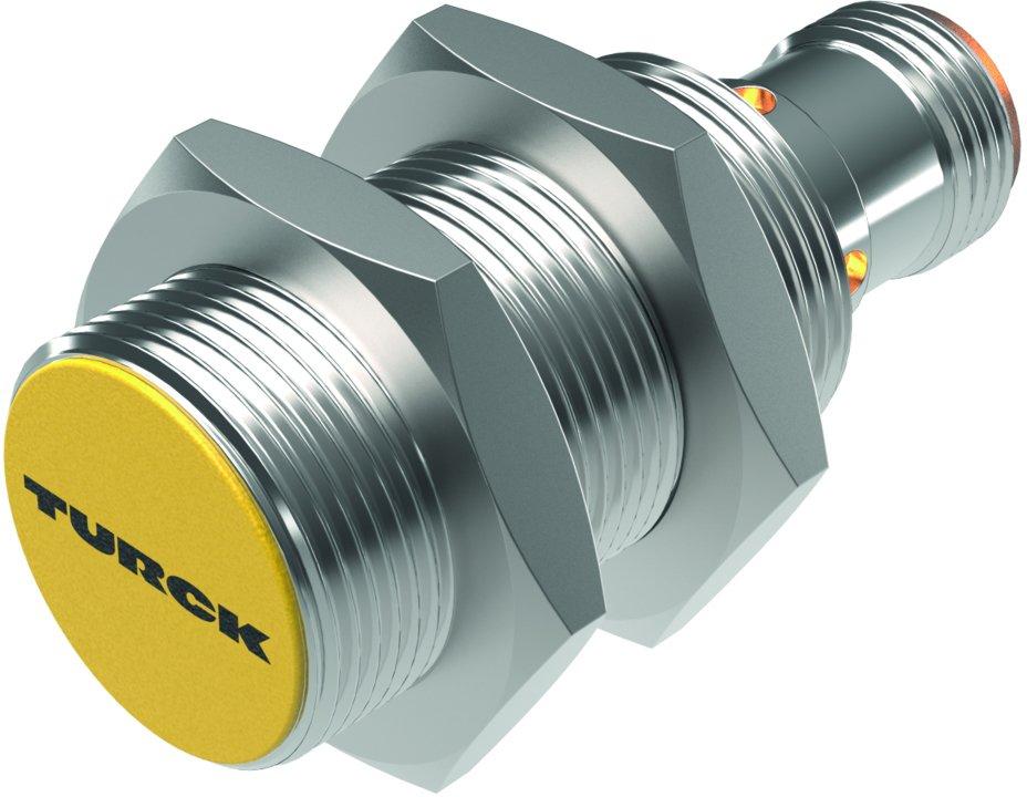 Induktiver Sensor M18 x 1 Gewinderohr bündig 3-Draht sn = 5 mm 1S PNP