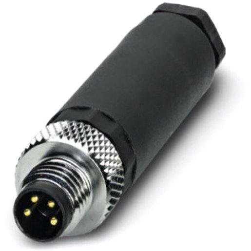 Sensor-/Aktor-Stecker gerade 4-polig Schraubanschluss M8 A-kodiert