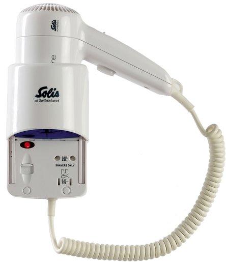 Haartrockner / Hotelfön mit Halterung + Steckdose Comfort Line Plus Typ 431