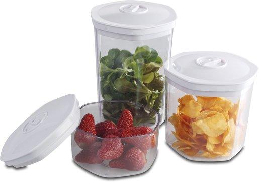 Vakuum Dosen sechseckig