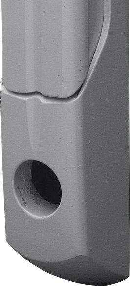 Komfortgriff für Verschlußeinsatz RAL 7035