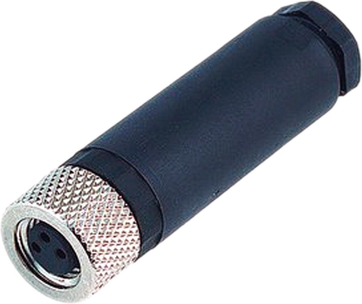 Kabeldose M8 gerade Bauform 3-polig konfektionierbar