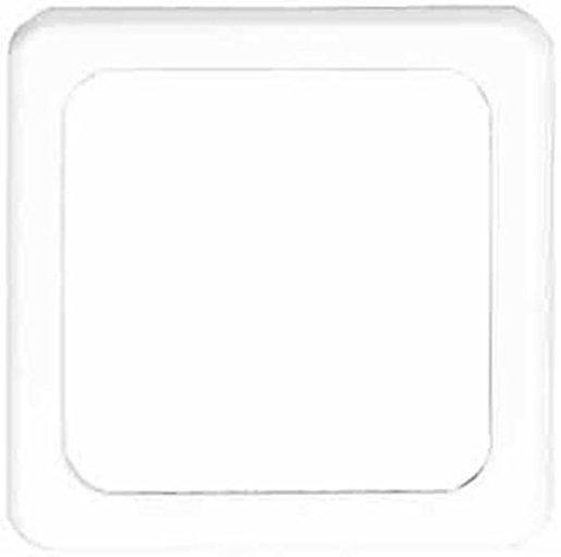 DIN Abdeckrahmen perlweiss