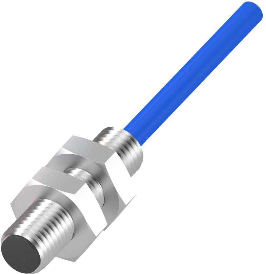 Induktiver Sensor Ø8 2DR 1 mm inkl. 2m Anschlußkabel PVC EX