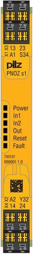 Sicherheitsrelais PNOZ s1 für Not-Halt Schutztüren oder Lichtgitter