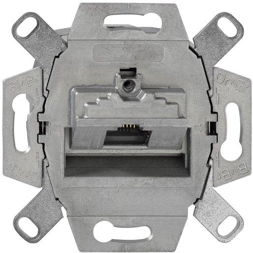 Datendose Kat6 ohne Zentralstück und Abdeckplatte 1 x 8-polig RJ45
