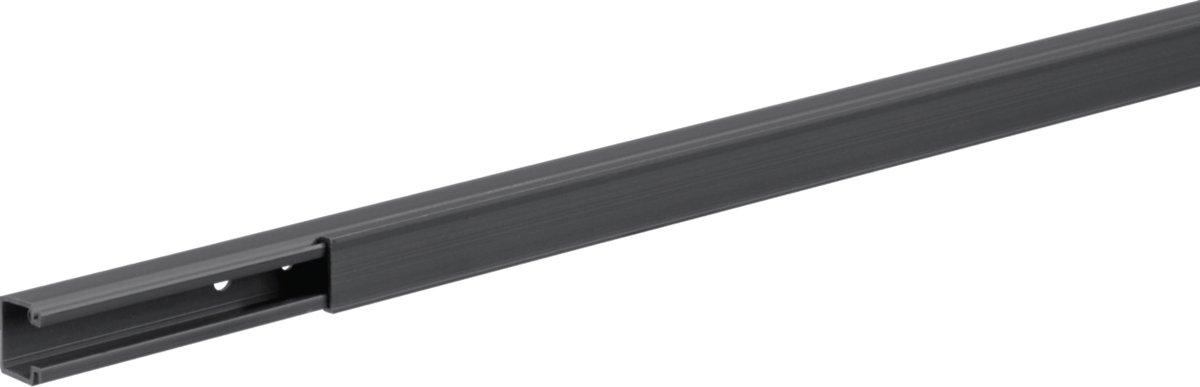 Leitungsführungskanal aus PVC 15x15 mm grafitschwarz