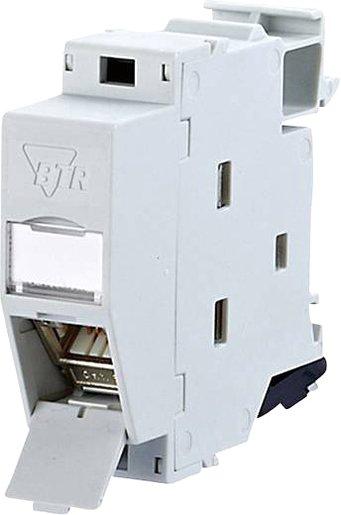 Anschlusseinheit Trägerschiene TH35 REGplus IP20 C6A modul 270°M lichtgrau