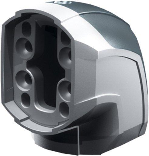 Winkelstück 90° System60 RAL 7035/7024