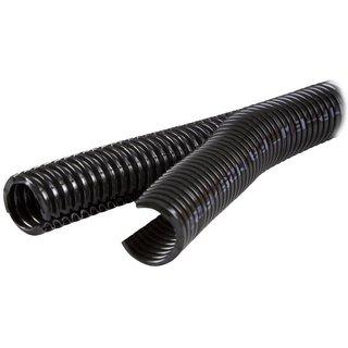 Kabelschutzschlauch zweiteilig Polyamid schwarz Länge = 50m