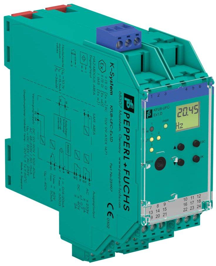 Frequenzmessumformer 1-kanalig Eingangsfrequenzen 1 mHz bis 5 kHz