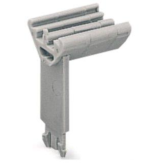 Gruppenschildträger für Klemmreihen grau