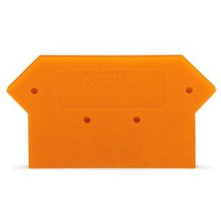 Abschluss- und Zwischenplatte 4 mm dick orange