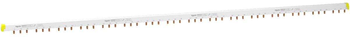 Steg Phasenschiene 3p + Hilfsschalter anthrazit 57 TE 100A