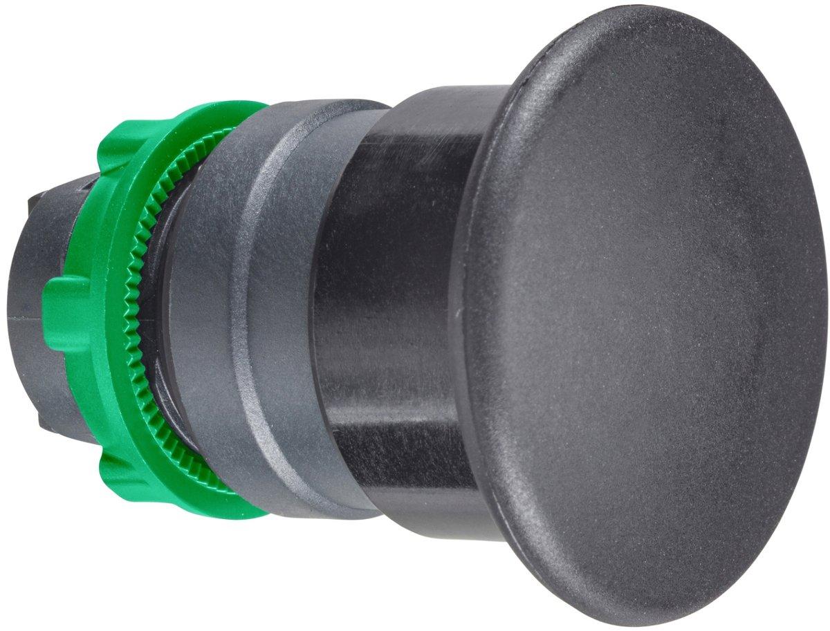 Pilzdrucktaster Ø 40mm schwarz ZB5-AC2