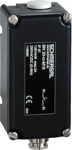 Magnetschalter berühungslos Aluminium 2/1 Reedkontakte Schraubanschluß