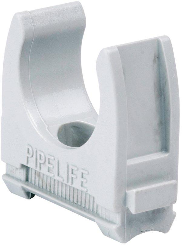 Reihenklemmschelle 40 hellgrau