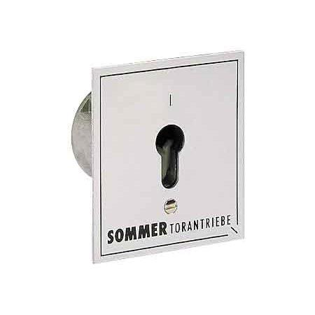 Schlüsseltaster 1K. AP mit Zylinder