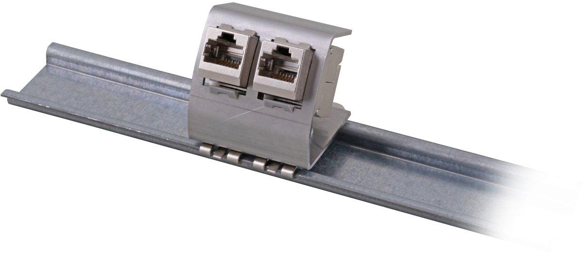 Hutschienenadapter für 3xKeystone Module