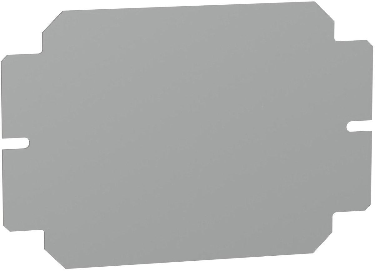 Montageplatte für SBM Gehäuse 150 x 200 mm Stahl