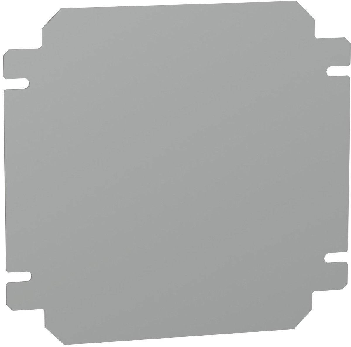 Montageplatte für SBM Gehäuse 200 x 200 mm Stahl